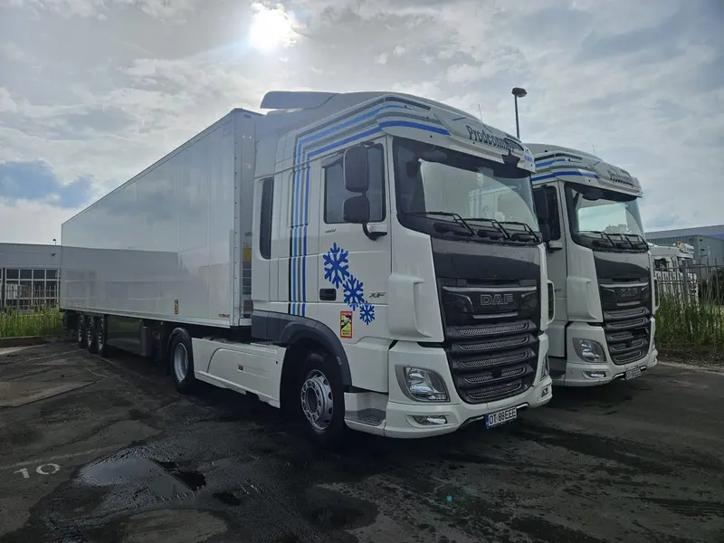 Camion DAF Prodconmat cu semiremorcă