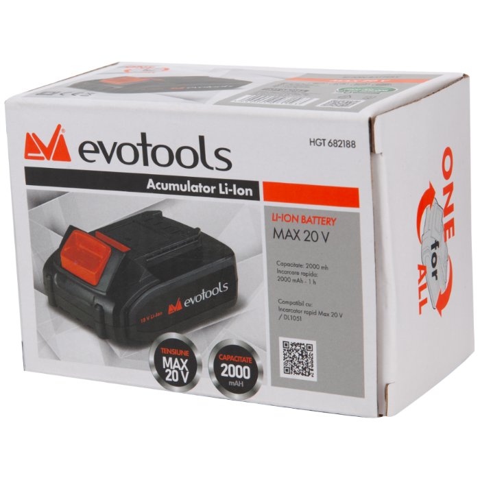 ACUMULATOR LI-ION 20V 2000mAH 682188 — imagine 2