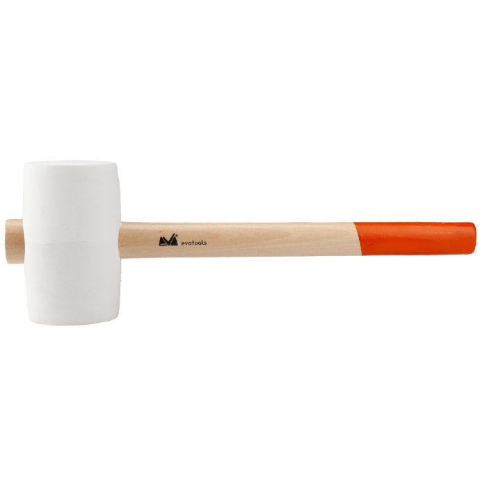 CIOCAN  CAUCIUC ALB MANER DE LEMN 0.9KG 601079