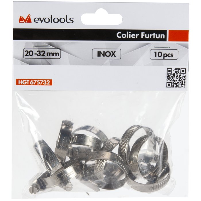 COLIER INOX PENTRU FURTUN 8-12 675728 — imagine 2
