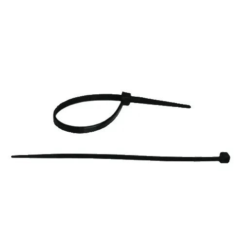 COLIERE DIN PLASTIC NEGRU 2.5*100 (100BUC) 11AC25102 — imagine 2