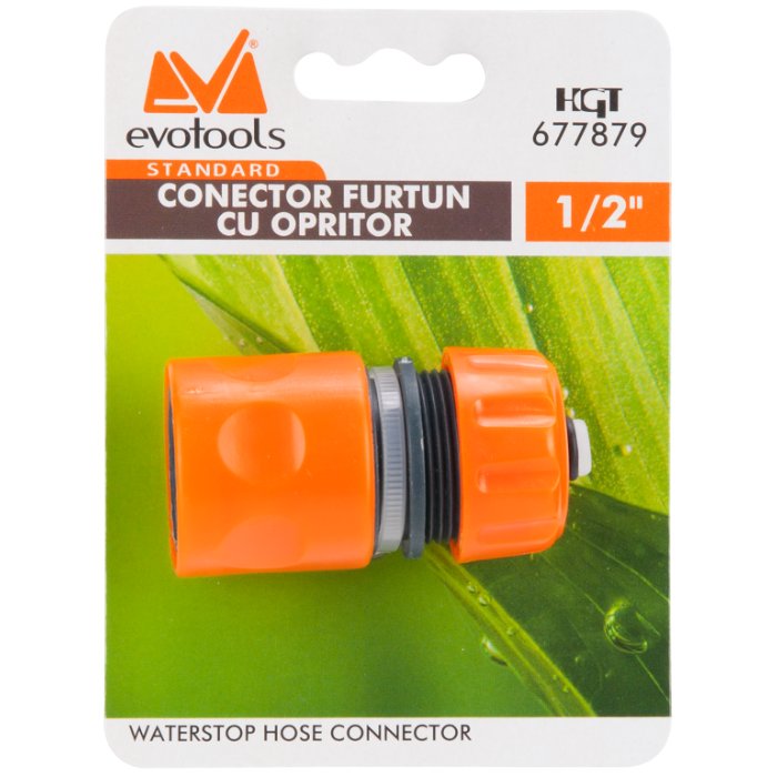 CONECTOR FURTUN CU OPRITOR ETS 1/2 677879 — imagine 2