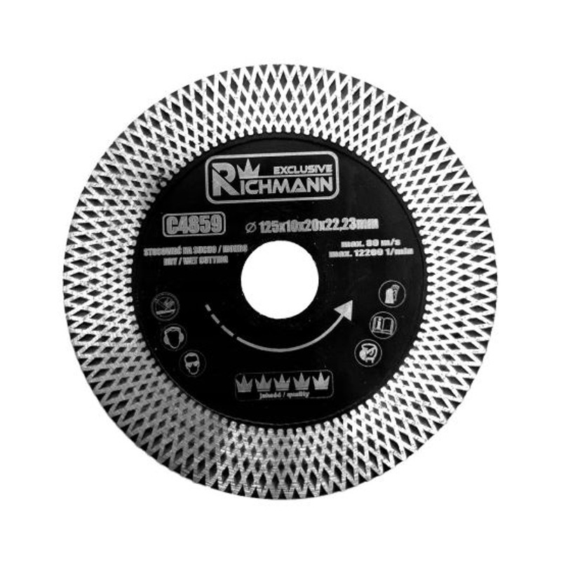 DISC DIAMANTAT TURBO SUBTIRE 125*1.3MM C4859