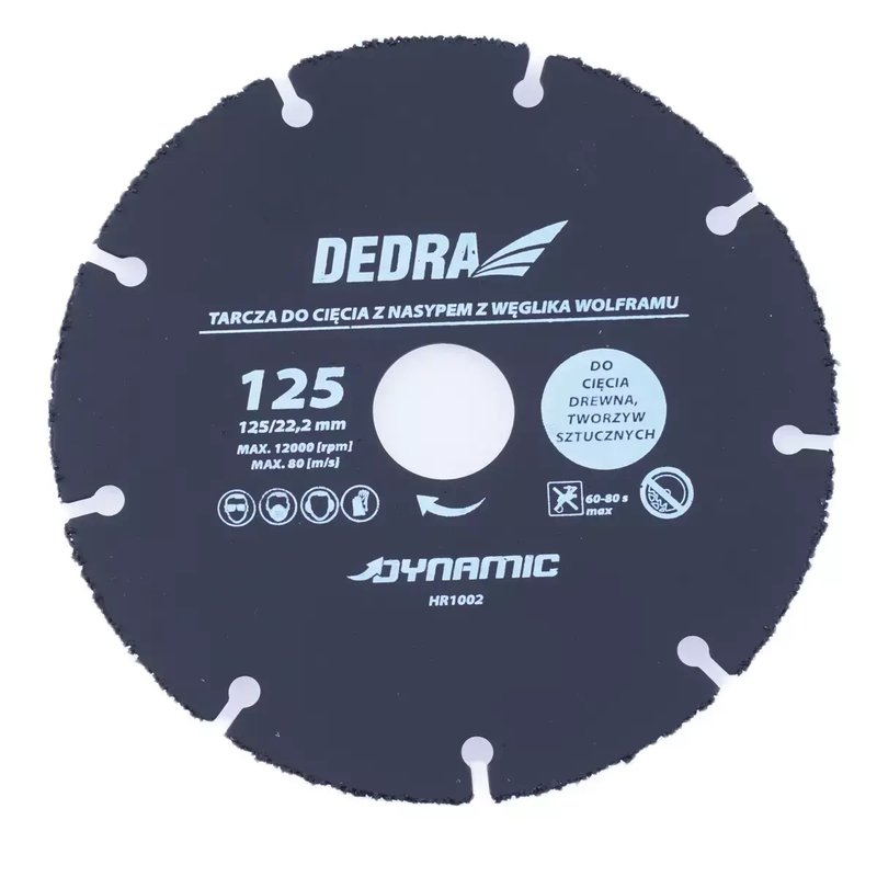 DISC PT TAIEREA LEMNULUI 125*22 HR1002 — imagine 4