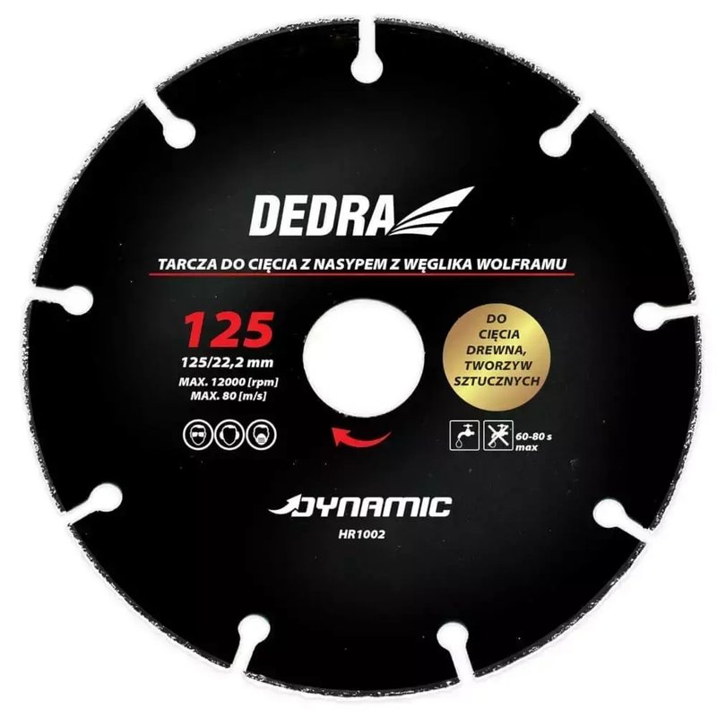 DISC PT TAIEREA LEMNULUI 125*22 HR1002