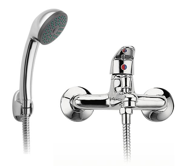 FERRO BSM11 Baterie perete cadă-duș cu accesorii