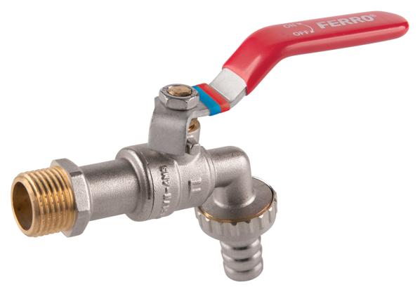 FERRO KCN2 Robinet dublu serviciu PN10, 3/4" 1"