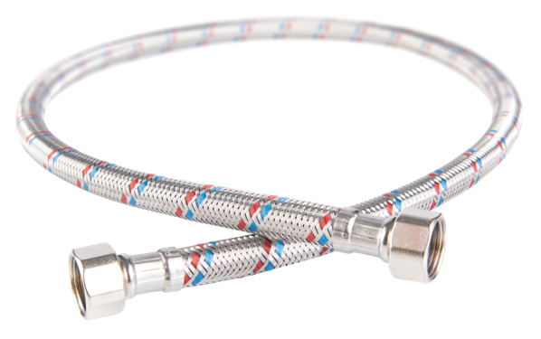 FERRO PWS94 Racord flexibil pentru apă 3/8"x3/8" FI-FI, 60 cm