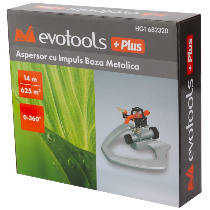 ASPERSOR CU IMPULS BAZA METALICA 682320 — imagine 2