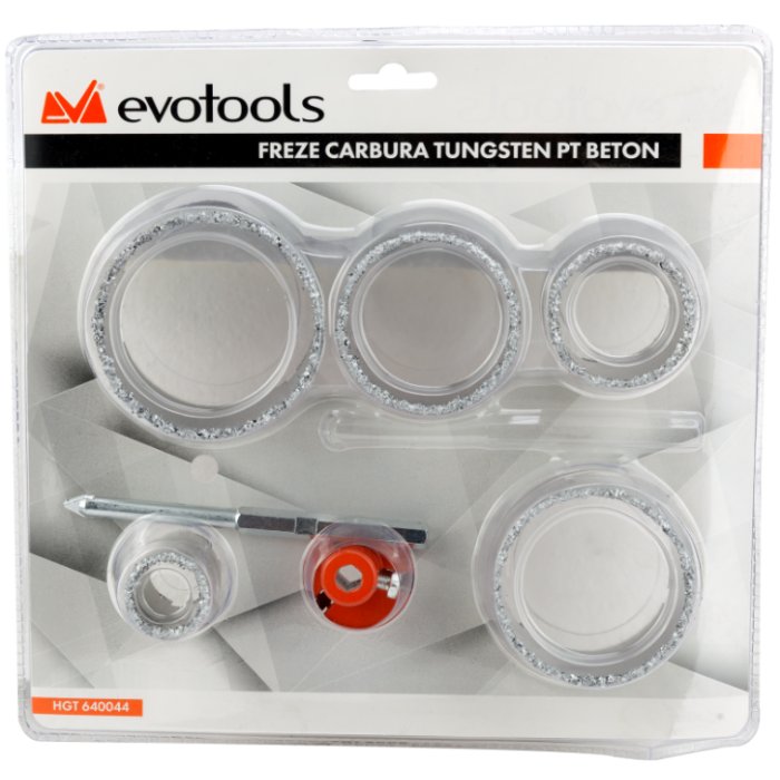 FREZE CARBURA TUNGSTEN PT BETON 33-53-67-73-83 MM 640044 — imagine 2