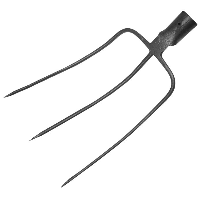 FURCA FORJATA GRI CARBON 3DINTI 634189