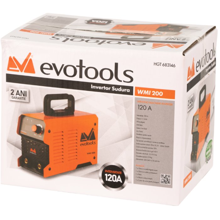 INVERTOR SUDURA CU AFISAJ DIGITAL 200WMI 683146 — imagine 2