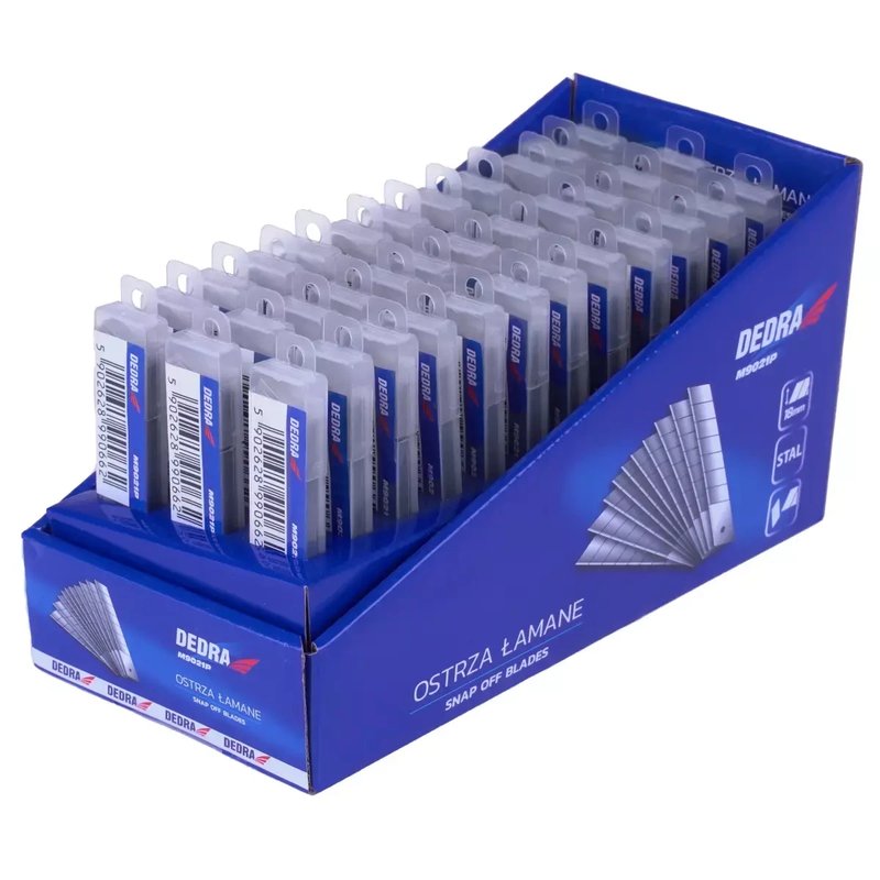 LAME DE REZERVA CUTTER 18MM (10BUC/SET) M9021P — imagine 2
