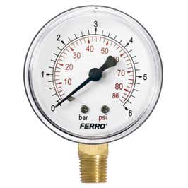 MANOMETRU M6304R 63MM 1/4 RADIAL 0-6 BARI