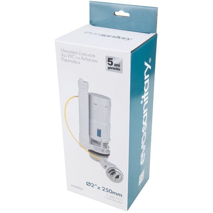 MECANISM EVACUARE VAS WC - ACTIONARE MECANICA 680022 — imagine 2