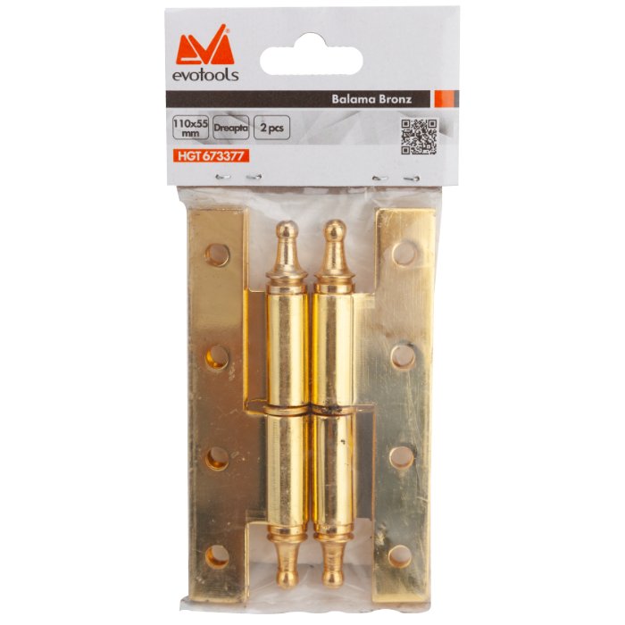 BALAMA USA BRONZ STANGA 2BUC/SET 643002 — imagine 2