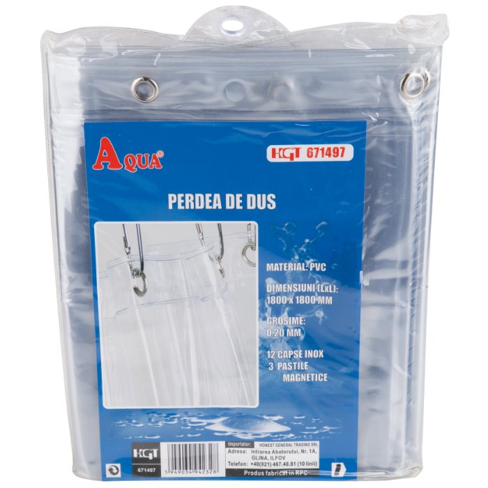 PERDEA DE DUS TRANSPARENTA 671497 — imagine 2