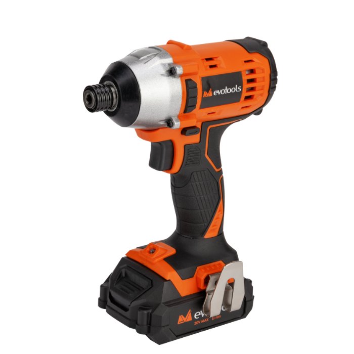 PISTOL DE IMPACT 1/4 CU 2 ACUMULATORI SI INCARCATOR 20V 682610