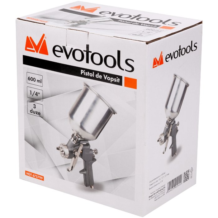 PISTOL DE VOPSIT CU 3 DUZE 675799 — imagine 2