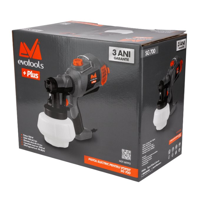 PISTOL ELECTRIC PT VOPSIT SG700 1200ML 681912 — imagine 2