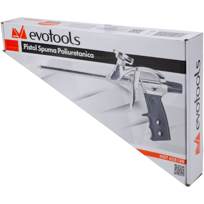 PISTOL METALIC NICHELAT PENTRU SPUMA 628188 — imagine 2