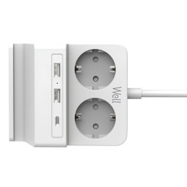 PRIZA SHUCKO CU PORT USB SI PROTECTIE 678553