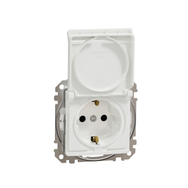 PRIZA SIMPLA ST CU CAPAC FUMURIU OVIVO 400-020300-243
