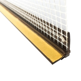 PROFIL ETANSARE TAMPLARIE CU PLASA 2.5M (ALB)