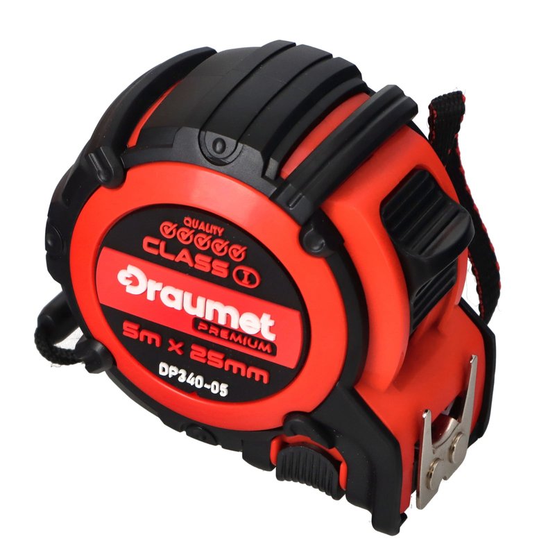 RULETA PRO 5M*25MM FAST-STOP DRAUMET EGA-DP340-05
