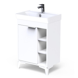 SET LAVOAR + PIEDESTAL CAPRI 60CM