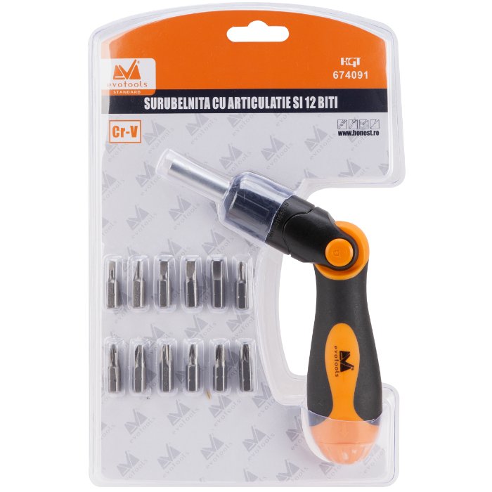 SURUBELNITA CU ARTICULATIE 13 PIESE 674091 — imagine 2
