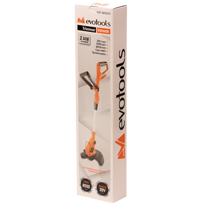 TRIMMER FARA ACUMULATOR SI INCARCATOR 682635 — imagine 2