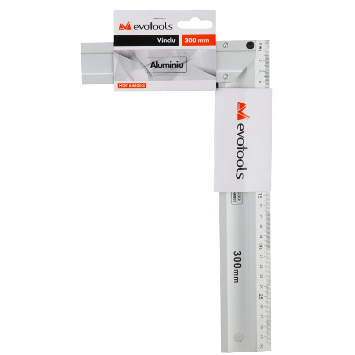 VINCLU ALUMINIU 300MM 646063 — imagine 2