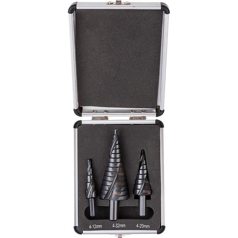 BURGHIE IN TREPTE SET 3PCS 4-12/20/32MM C9272