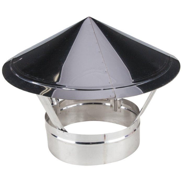 CAPAC TERMINAL COS DE FUM INOX 120MM 674492