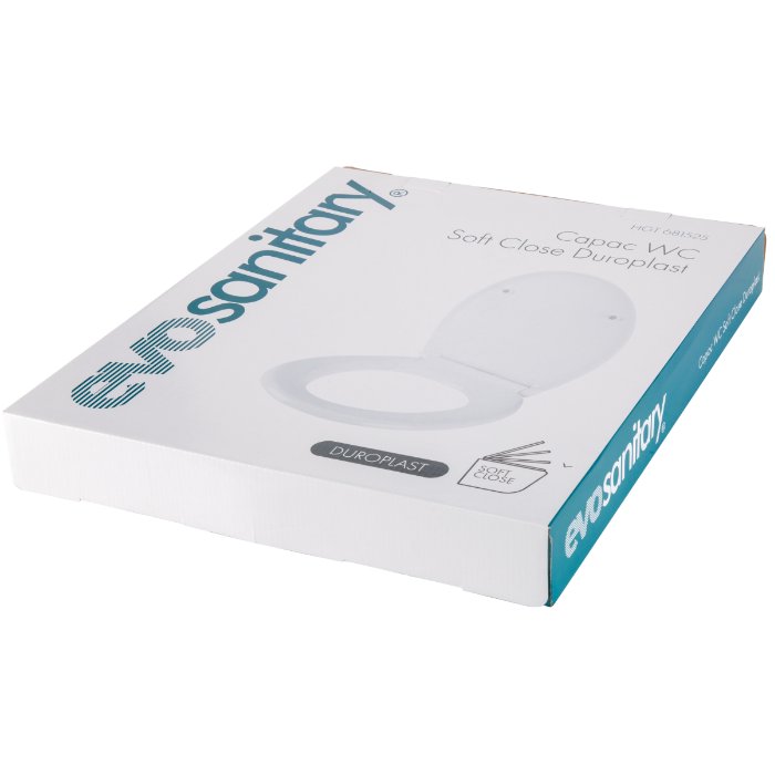 CAPAC WC SOFT CLOSE DUROPLAST 681525 — imagine 2