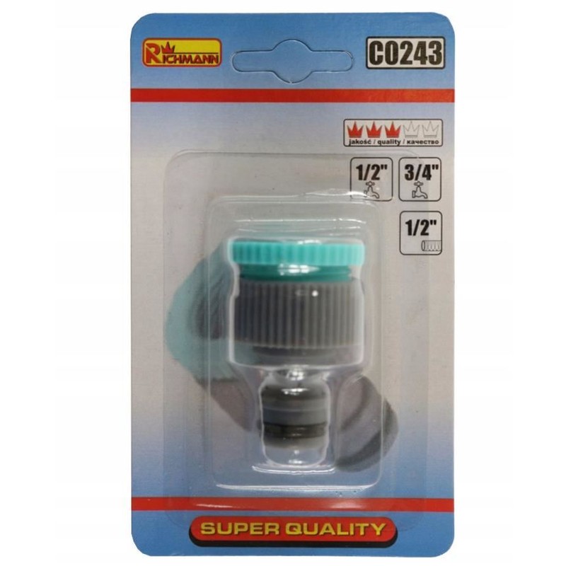 ADAPTOR ROBINET FILET INTERIOR 1/2*3/4 RICHEMANN — imagine 2