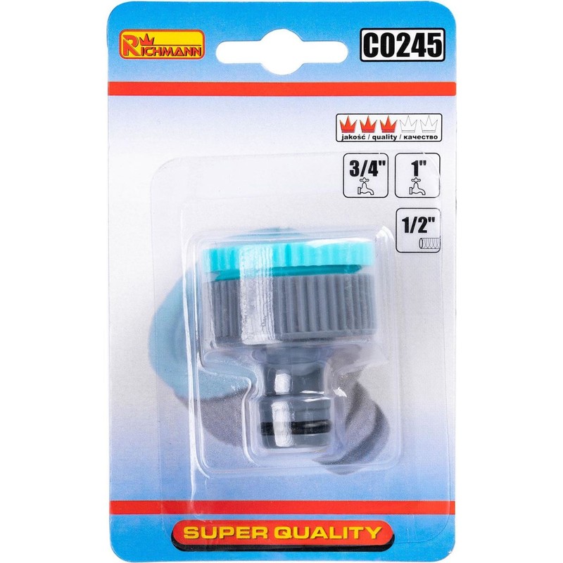 ADAPTOR ROBINET FILET INTERIOR 3/4-1 RICHMANN (C0245) — imagine 3