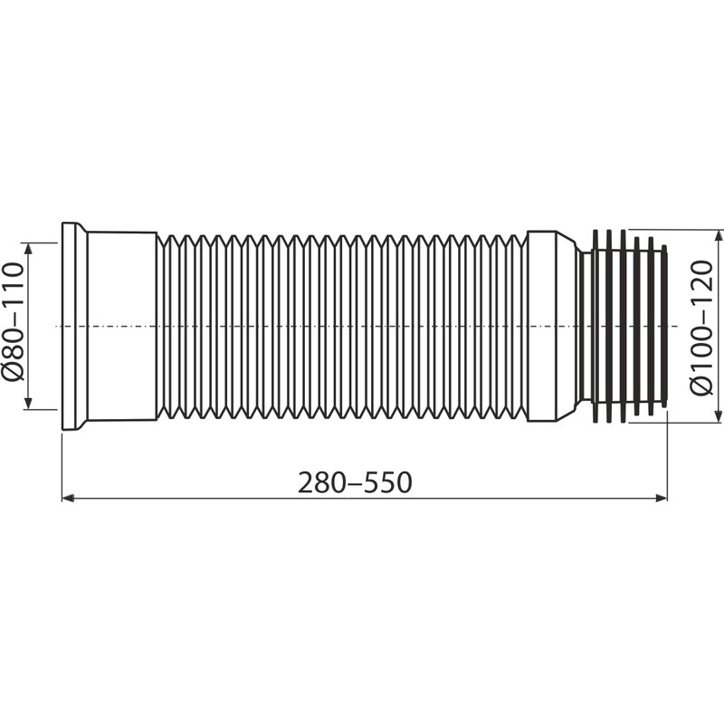 COT WC EXTENSIBIL PVC A97 — imagine 2
