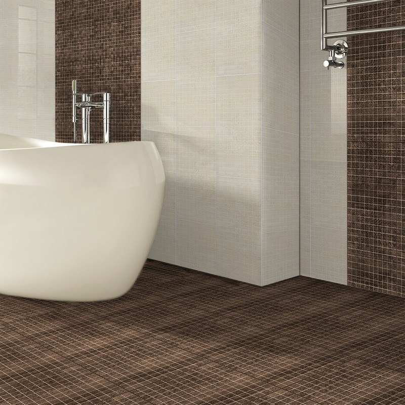 FAIANTA LIVING DIGITAL MERIDA DARK BROWN 30*60 (0.9MP/CUTIE) — imagine 2