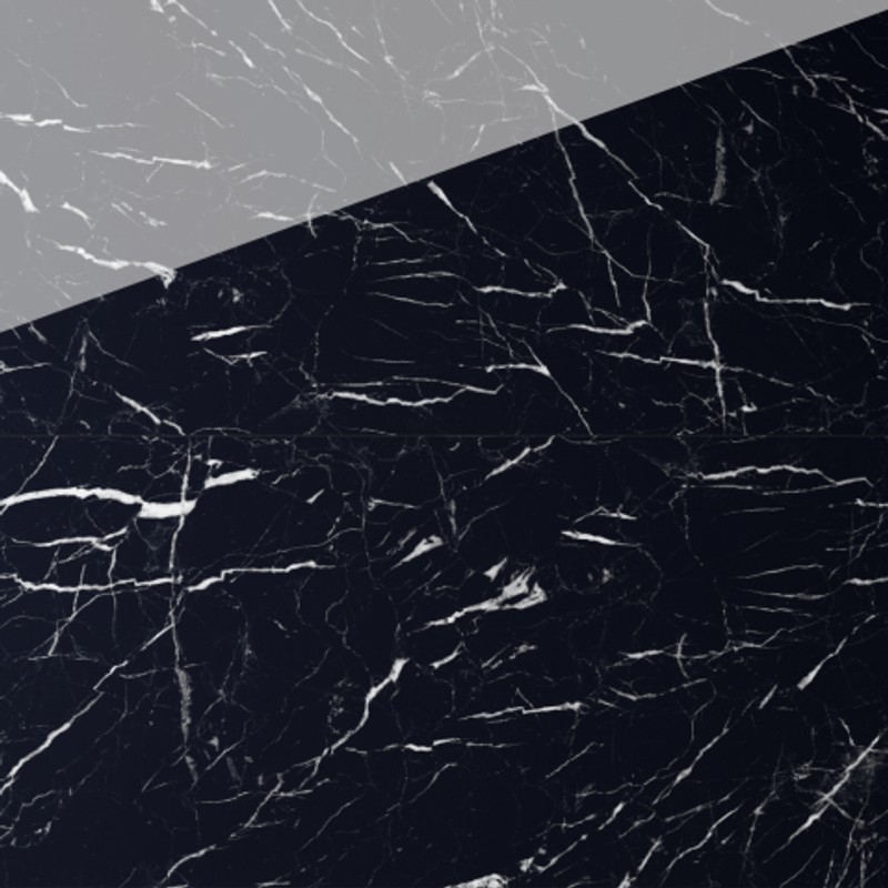 GRESIE LIVING DIGITALA VITRIFICATA BLACK MARBLE HIGHGLOSSY 60*120 (1.44 MP/CUTIE) — imagine 7
