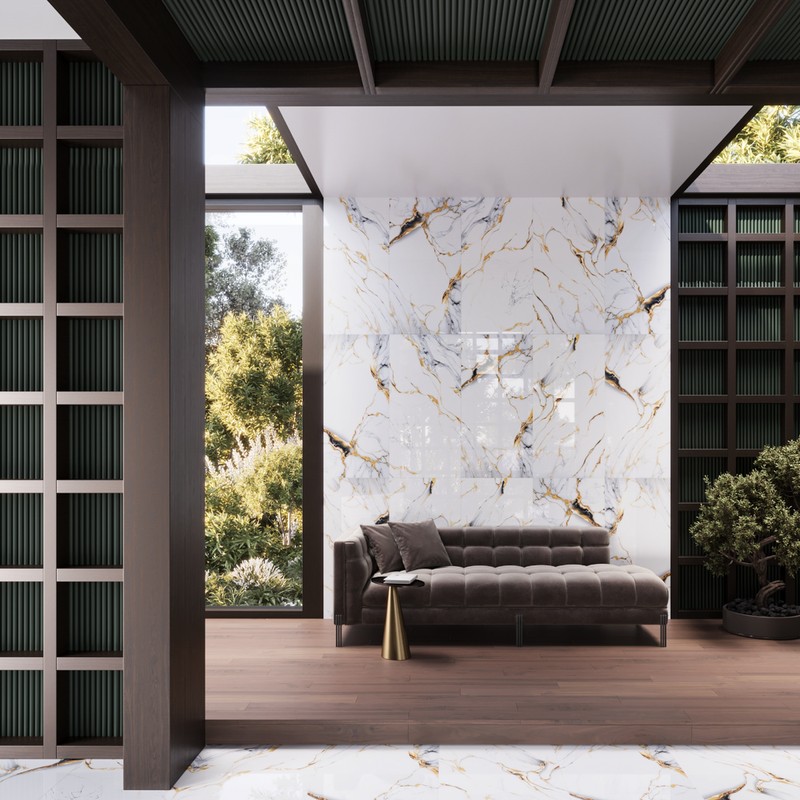 GRESIE ONYX WAVES GOLD 60*120 (1.44 MP/CUTIE) — imagine 4