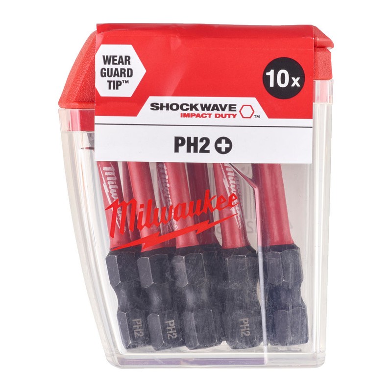 Bit SHOCKWAVE™ IMPACT DUTY CD PH2 50 mm Milwaukee — imagine 2