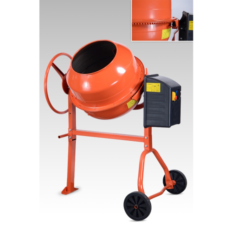 BETONIERA LIMEX 125L + MOTOR BETONIERA 700W — imagine 3