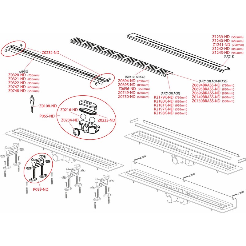 RIGOLA PLASTIC PENTRU DUS ALCA L550 — imagine 3