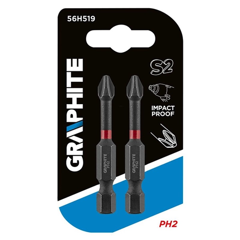BIT IMPACT PH2 50MM SET 2BUC 56H519 — imagine 2