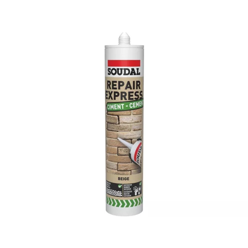 SOUDAL ADEZIV CIMENT REPAIR EXPRESS GRI 310ML — imagine 2