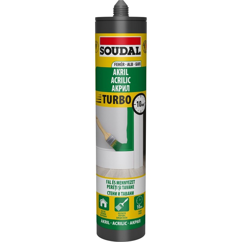 SOUDAL MASTIC ACRILIC TURBO 300ML — imagine 4