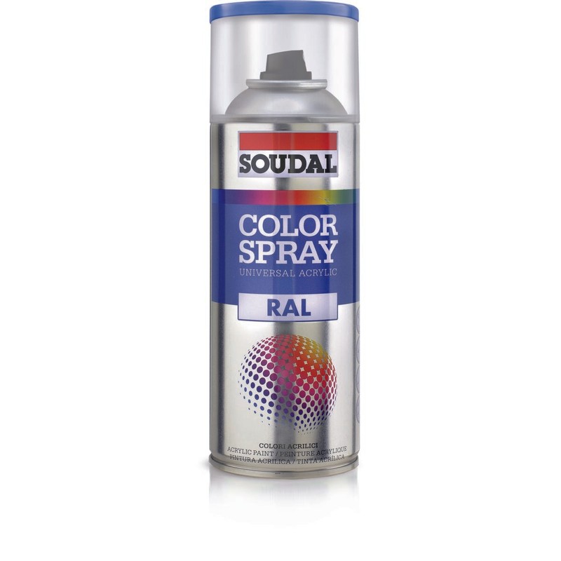 SOUDAL SPRAY RAL8017 MARO 400ML — imagine 4