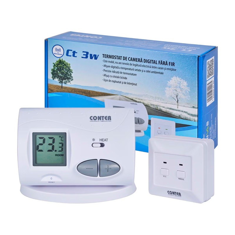 TERMOSTAT ELECTRONIC CONTER CT3WRF